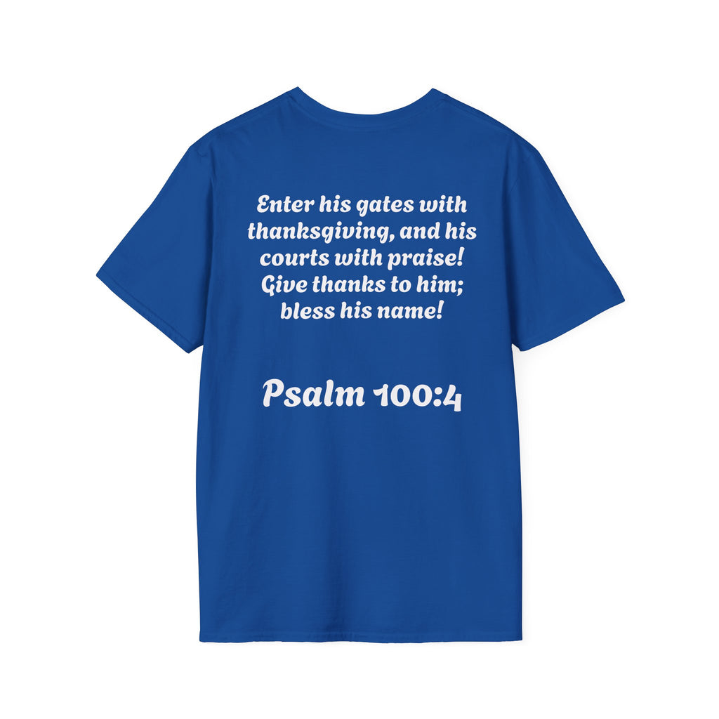 E - Psalm 100:4