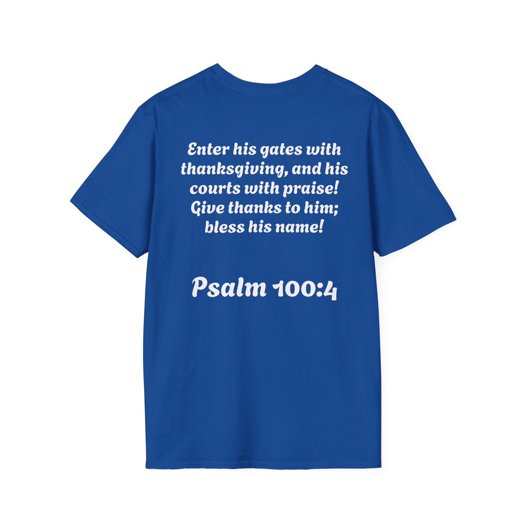 E - Psalm 100:4