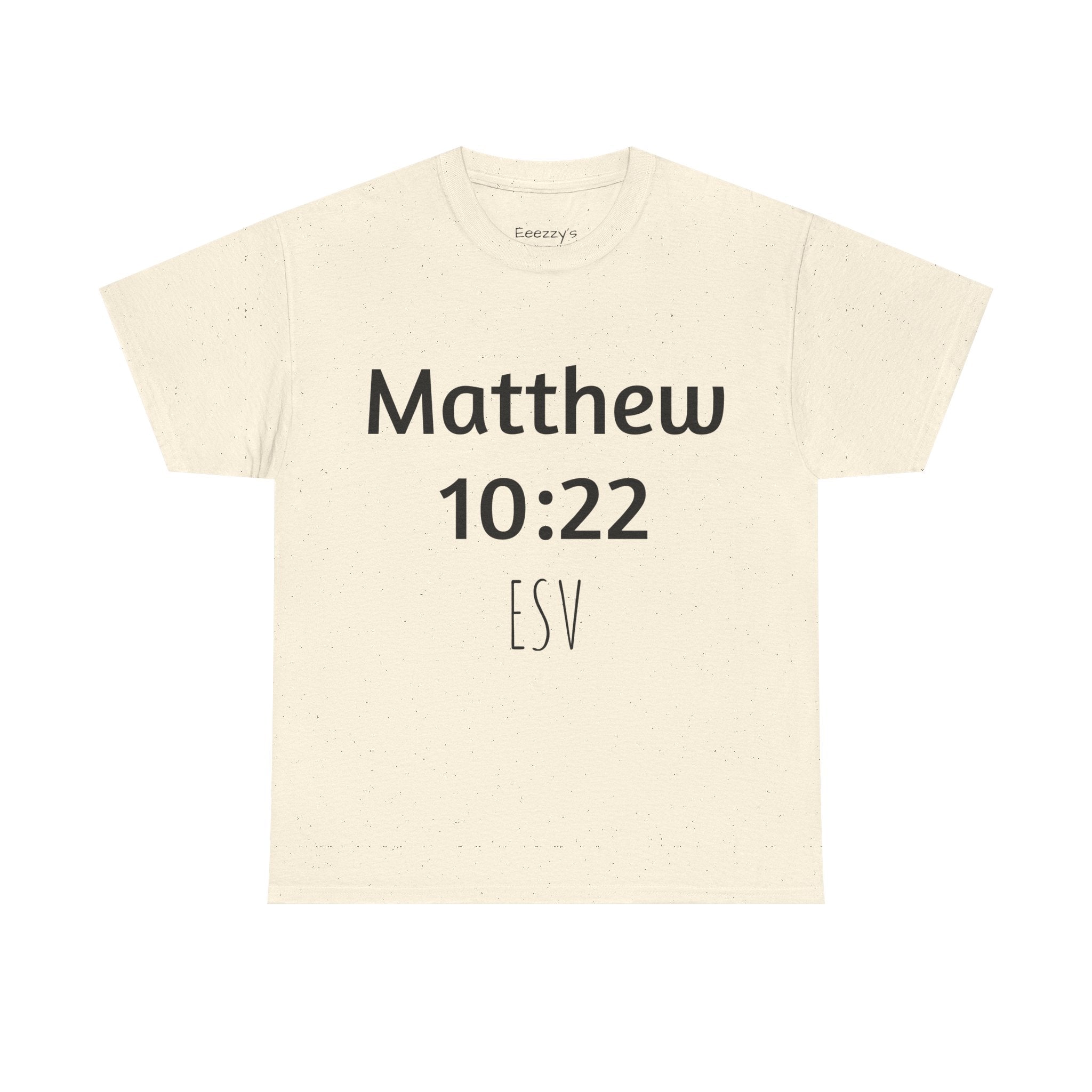 Matthew 10:22