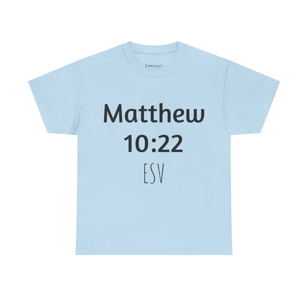 Matthew 10:22