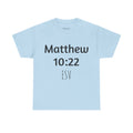 Matthew 10:22