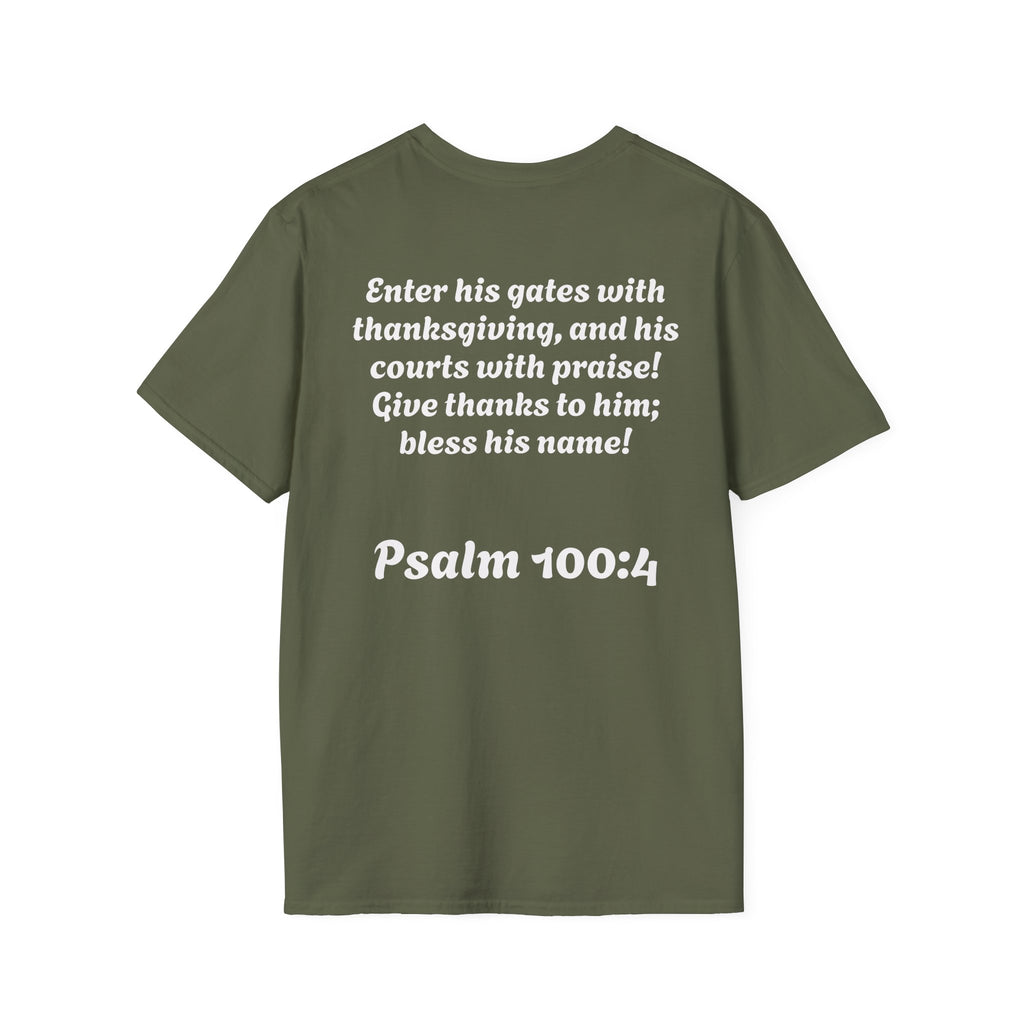 E - Psalm 100:4