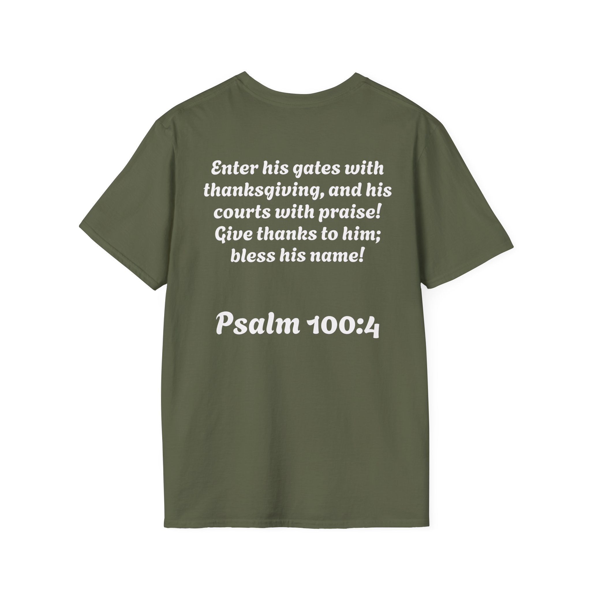 E - Psalm 100:4