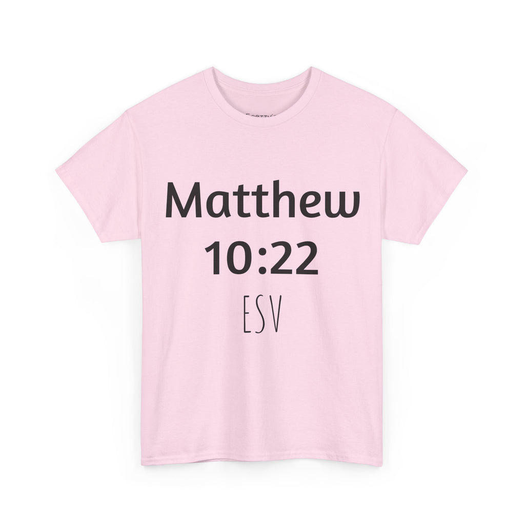 Matthew 10:22