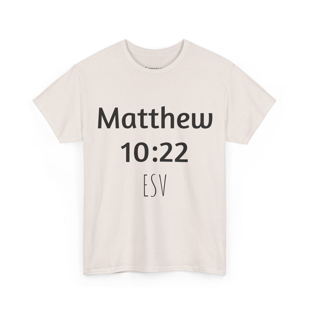 Matthew 10:22