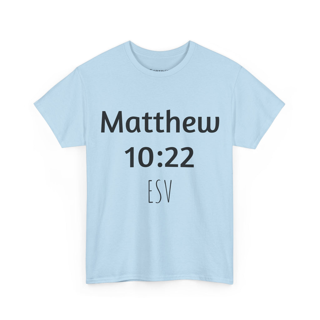 Matthew 10:22