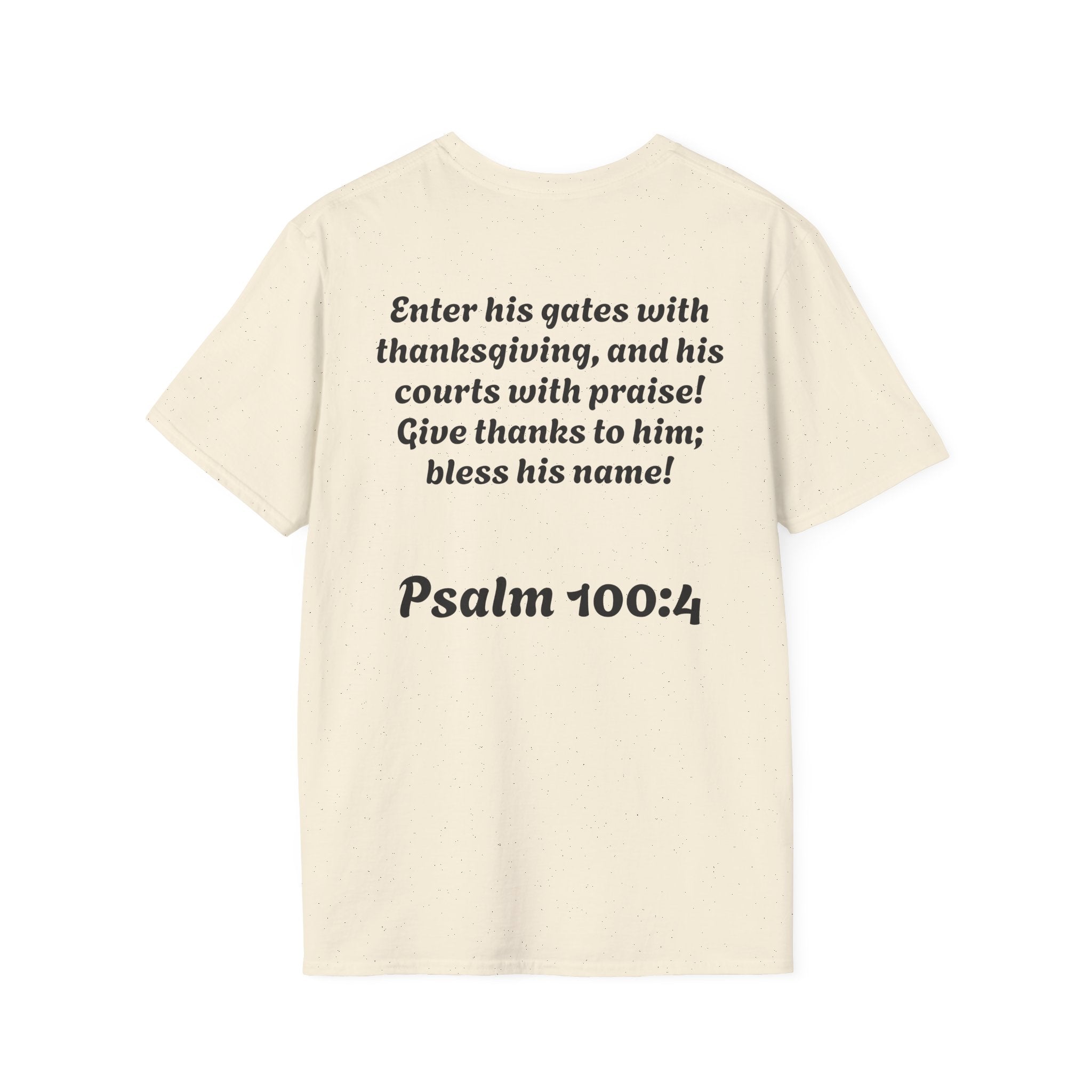 E - Psalm 100:4