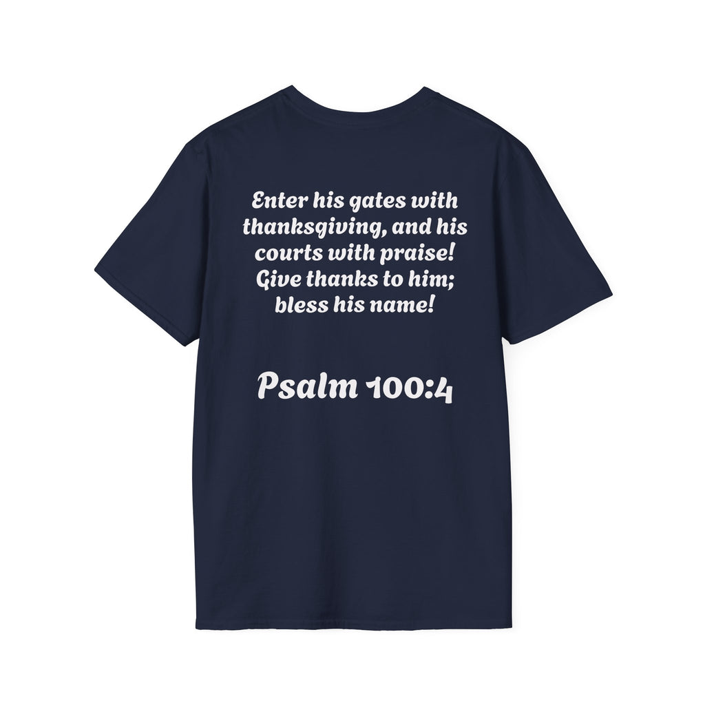 E - Psalm 100:4