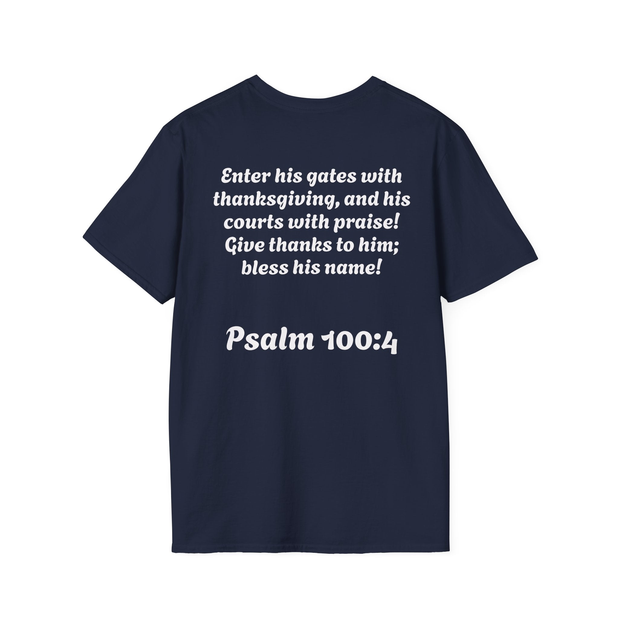 E - Psalm 100:4