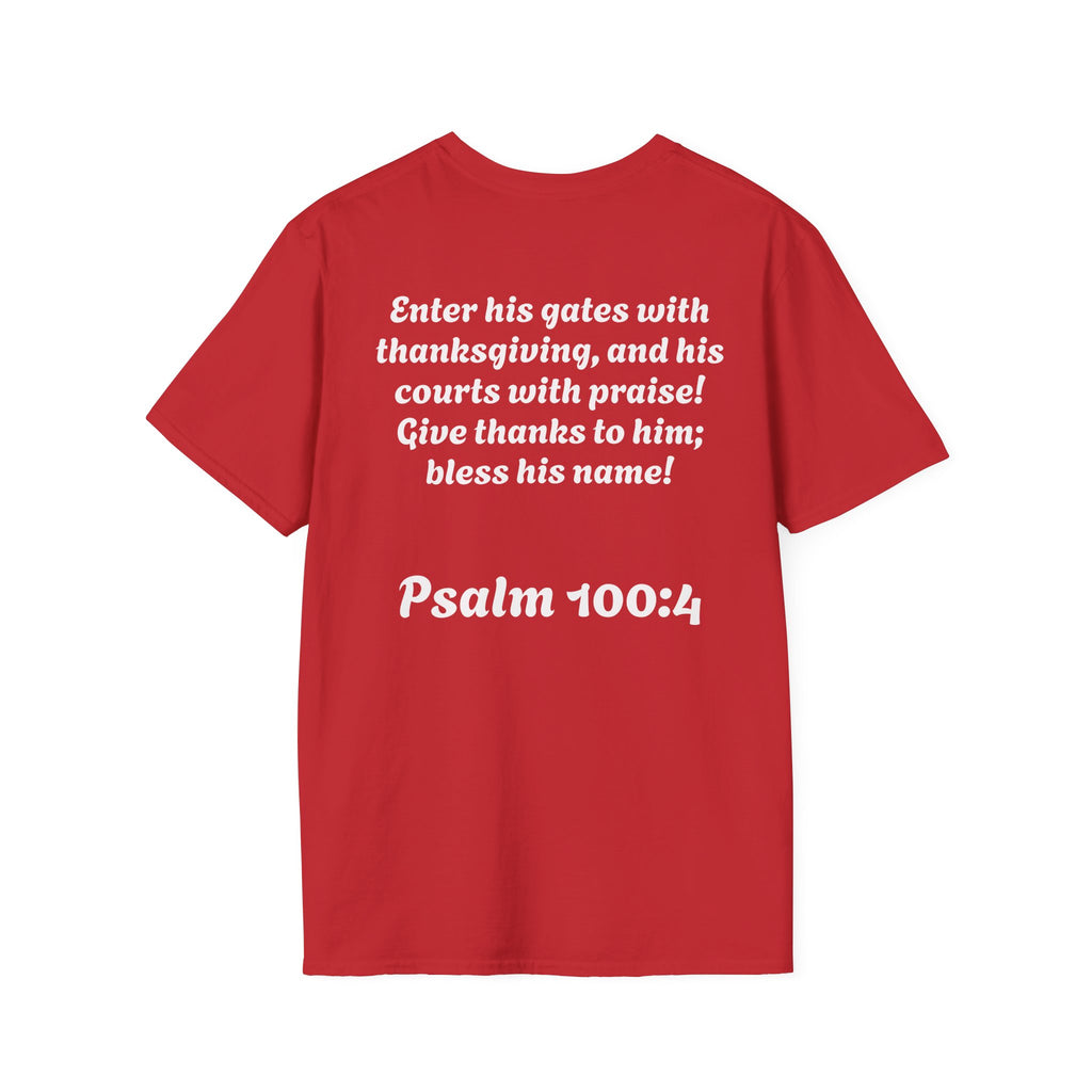 E - Psalm 100:4