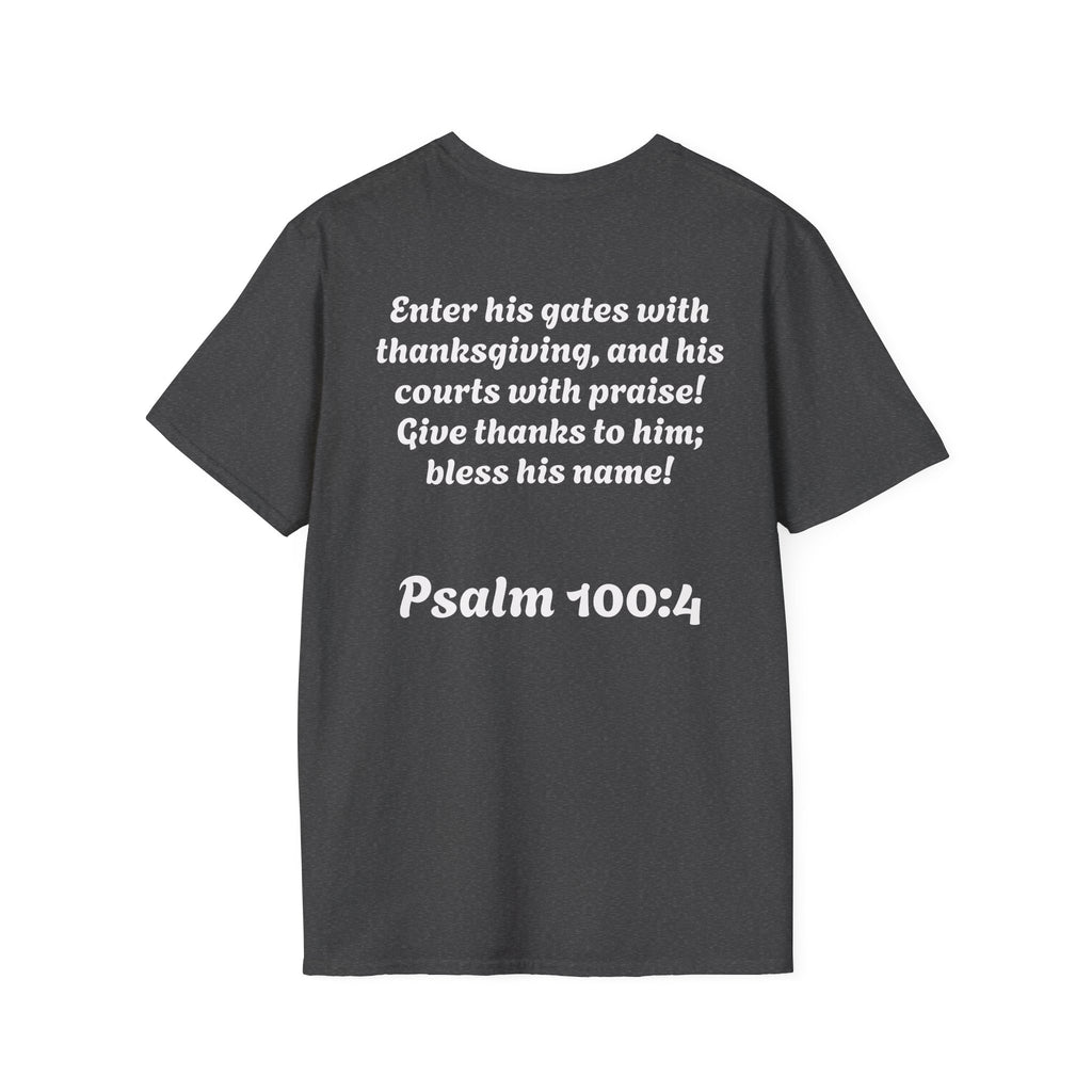 E - Psalm 100:4