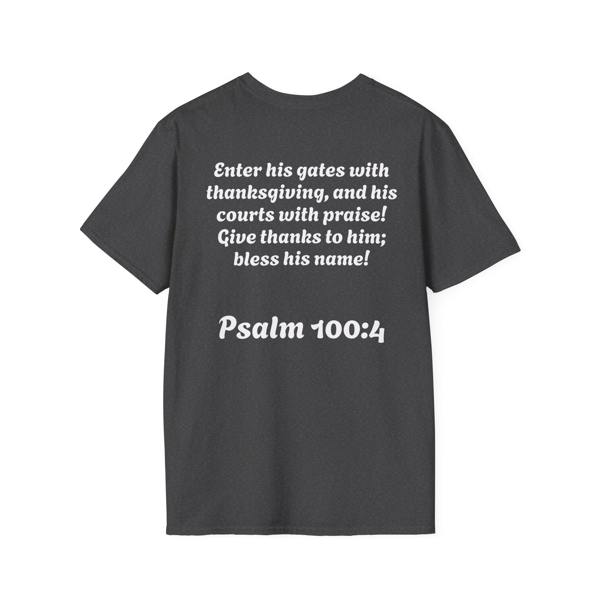 E - Psalm 100:4