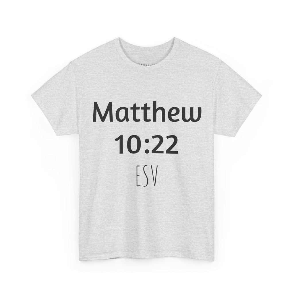 Matthew 10:22
