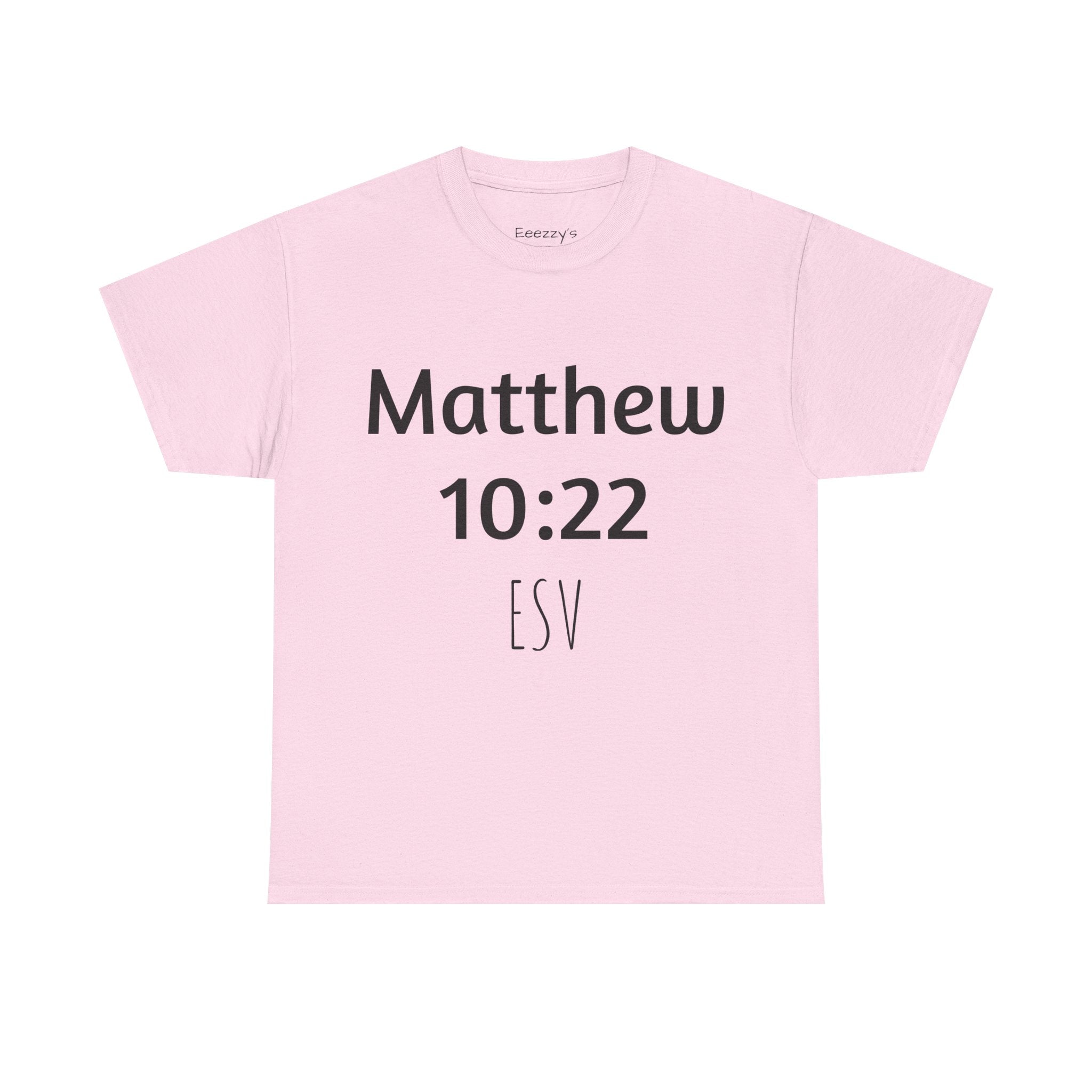 Matthew 10:22