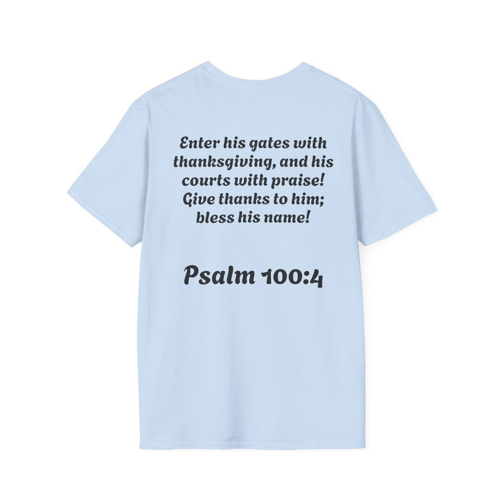 E - Psalm 100:4