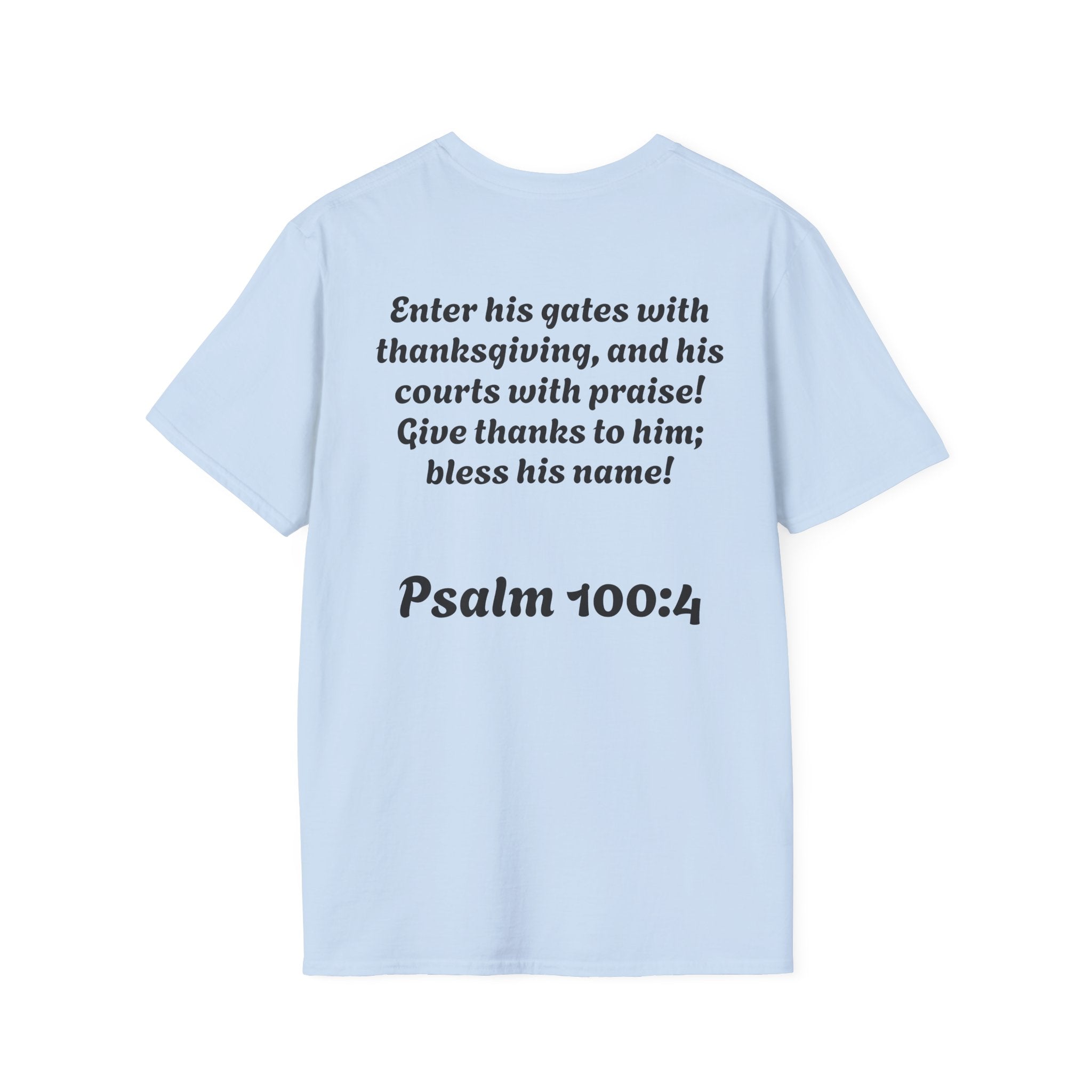 E - Psalm 100:4