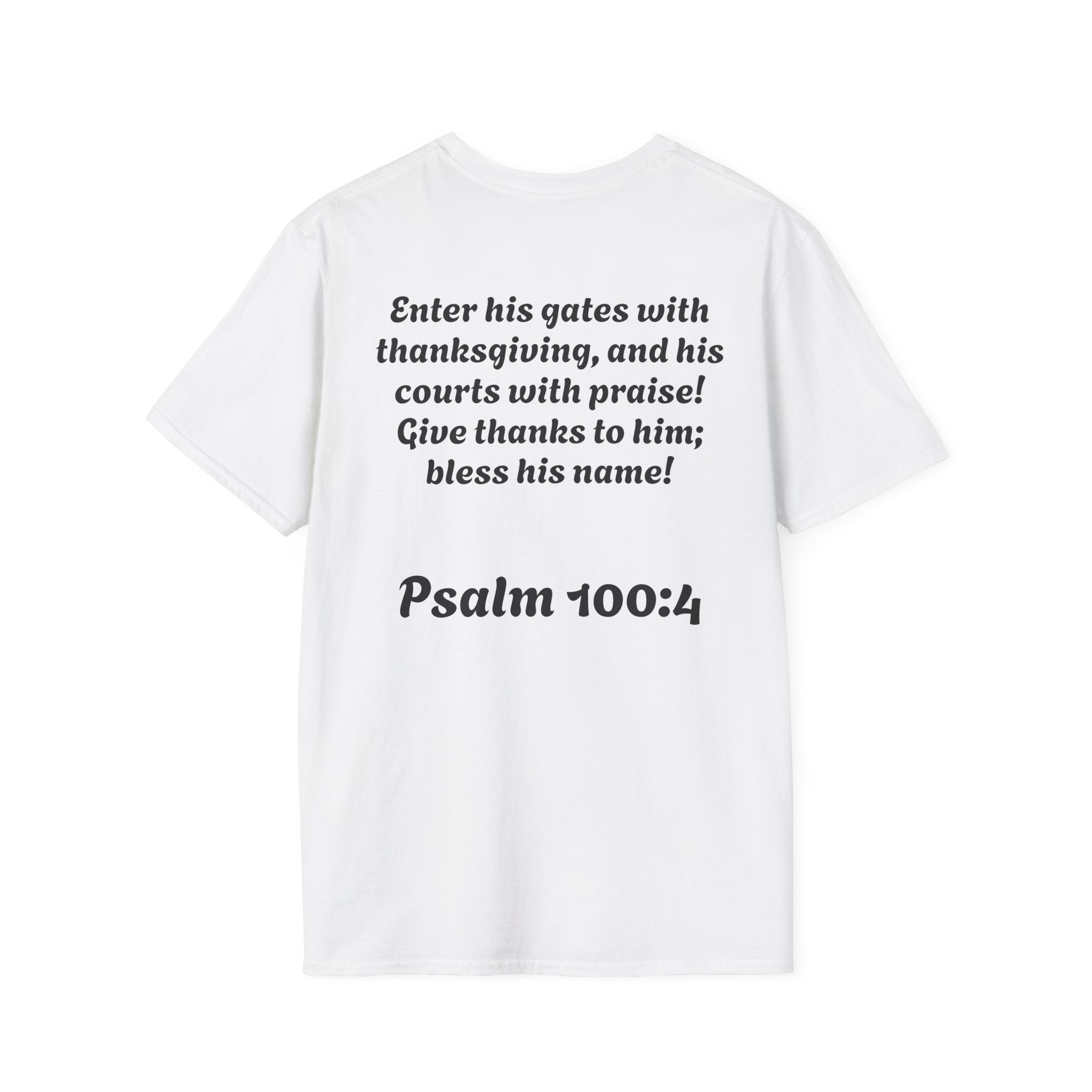 E - Psalm 100:4
